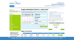Desktop Screenshot of partialvolo.it